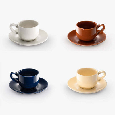 Harvest 4 Piece 3.5oz Espresso Cup Set.