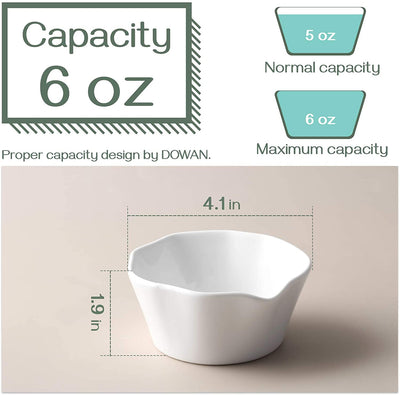 Floral Vitality 4 6 oz Ramekin Set.