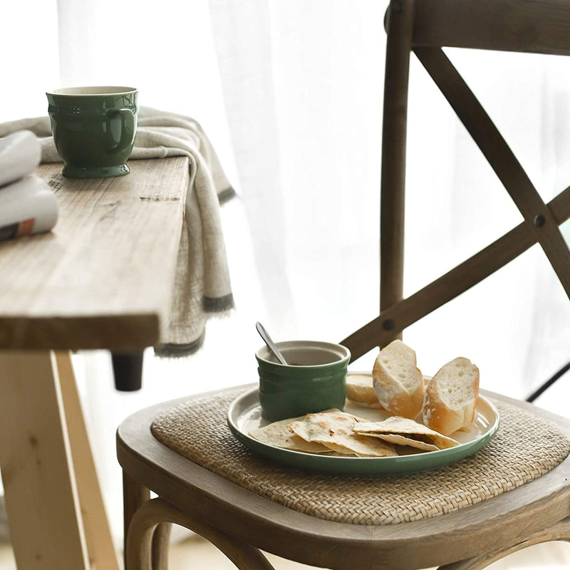 Ceramic Ramekin Bowls Set of 6 - 8 Oz New Day Collection.