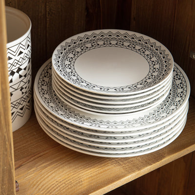 Ceramic Dinner Plates - Modern Bohemian.